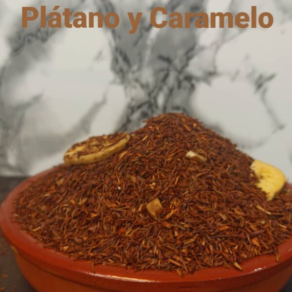 Té Rooibos de Plátano y Caramelo